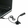 Desktop USB Microphone Stand Mini Studio Speech MIC for PC Laptop Netbook WW UK