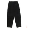CHEF TROUSERS PLAIN BLACK CHEF PANTS UNIFORM UNISEX ELASTICATED WORK KITCHEN UK