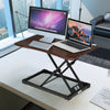 Standing Desk Converter Adjustable Ergonomic Stand Up Desk Riser W/ Gas Spring