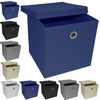 Foldable Storage Square Collapsible Boxes Folding Cubes Toy Books Office Clothes