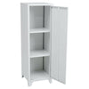 1 Door Metal Cabinet Storage Cupboard Shelves Filling Cabinet Hallway Freestand