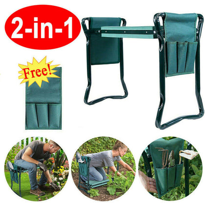 Garden Kneeler PRO Thick EVA Folding Kneeling Pad Seat Padded Stool Garden Bench