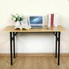 NEW Folding Computer Desk Foldable Table Wooden Laptop Study Desk Home Office