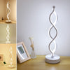 Elegant Spiral Table Lamp Bedside Bed USB Corded Led Light Night Light Reading