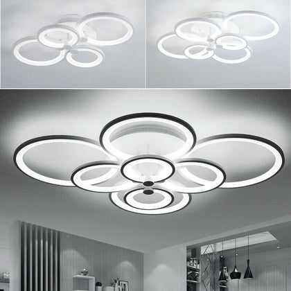 Stylish Ring Chandelier Lights LED Lamp Ceiling Lights For Living Room