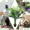 Artificial Tall Potted Plant Green Palm Tree Bamboo Realistic Home Outdoor Decor