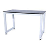 Modern Black Computer Desk Writing PC Table Laptop Home Office Workstation 120cm