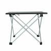 FOLDING CAMPING TABLE LIGHTWEIGHT PORTABLE OUTDOOR ALUMINIUM FRAME WITH BAG UK