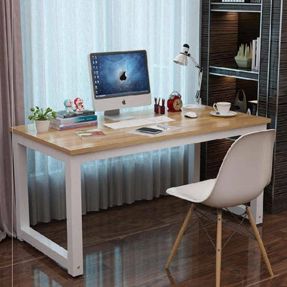 120 cm Computer Desk Study PC Table Laptop Writing Workstation Home Office Desk