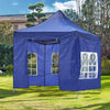 2m/3m Gazebo Marquee Heavy Duty Garden Tent Showerproof Full Side Curtains Party