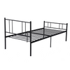 Single Bed Solid 3ft Metal Beds Frame with Large Storage Space Single Bedstead