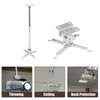 4 Arms Projector Ceiling Wall Mount Bracket LED LCD DLP Monitor Tilt Extendable