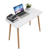 Computer Desks Workstations Laptop Desk Wooden Office Table Writing Table White