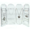 Folding Earring Stand Necklace Holder Bracelet Display Jewellery Organiser Studs
