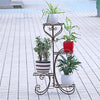 Love Heart Metal Plant Stand Flower Pot Corner Shelf Art Display Rack In/Outdoor