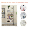 5 Tiers Vintage Flower Rack Book Stand Ladder Shelf Storage Plants Display Unit