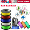 3D Printer Filament PLA PLA+ PETG Printing 1.75mm 1KG Various Colours Available