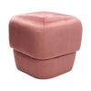 Velvet Footstool Pouffe Round Footrest Makeup Dressing Table Stool Shoe Changing
