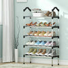 3 4 5 Tier Organiser Shelf Extendable Shoe Rack Stand Compact Space Saving UK
