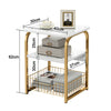 3Tier Sofa Side End Tea Coffee Table Shelf Console Tray Storage Rack Living Room