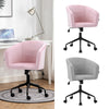 Velvet Office Chair Modern Computer Chair Adjustable Swivel Chair Lady Girl Seat