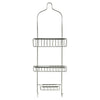 3 Tier Free Standing Chrome Shower Caddy Bathroom Storage Rack Shelf Organiser