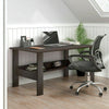 Computer Desk Home Office Study Writing Table Workstation Lower Shelf Furniture