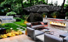 Mondeer 3M Garden Banana Parasol Cantilever Parasol Crank Handle with Solar LED