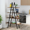 Tribesigns 4 Tier Bookshelf for Home Office Industrial Triangle Stable Bookcase