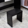 Dressing Table Stool Bedroom Vanity Set Makeup Desk W/ Flip up Mirror & Drawer