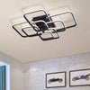 Modern LED Ceiling Light Chandelier Square Lamp Kitchen Living Dining Room Decor