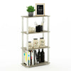 Furinno 18028 Turn-S-Tube 4-Tier Multipurpose Shelf Display Rack Square Tube