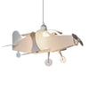 Children's Aeroplane Ceiling Pendant Light Shade White Plastic Novelty Shade