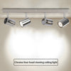 4/6 Way Adjustable LED Ceiling Lights Spotlight Fittings Kitchen GU10 Bulbs 230V