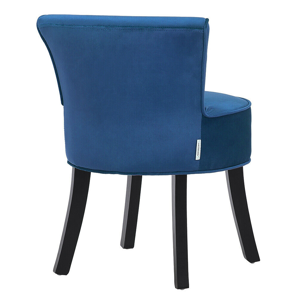 navy blue dressing table chair Dressing Table : Modern Blue Dressing Table with 4 Drawer & Cushion St Studio GKW