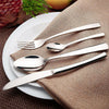 24PCS Stainless Steel Cutlery Sets Tableware Dining Kitchen Fork Spoons Boxed