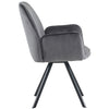 360°Swivel Accent Chair Upholstered Armchair Dining Chair Home Office Desk Chair