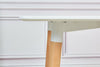 Nordic Style Square Dining Table 80x80 cm White Minimalist Design