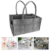 Felt Baby Diaper Caddy Nursery Storage Wipes Bag Nappy Organizer Container UK