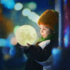 Rechargeable Moon Lamp Night Light Kids Dimmable LED Color Change 3D Dimmable