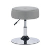 Adjustable Height Swivel Dressing Table Stool Chair Velvet Makeup Padded Bedroom
