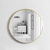 Luxury Round Framed Wall Mirror Shaving Vanity Decoration Bedroom Hallway 50cm