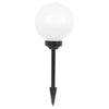 Large 20cm Jumbo Outdoor Garden White LED Ball Solar Light Lamp Giant Globe Post