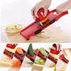 6 Blades Mandoline Slicer Vegetable Cutter Potato Onion Carrot Grater Chopper UK