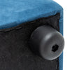 Velvet Ottoman Stool Chest Sturdy Book Toy Storage Box Window Seat Hallway Chair