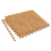 Natural Wood Effect Interlocking Floor Mats Eva Soft Foam Gym Yoga Kids Play Mat