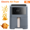 6L Air Fryer Cooker Oven LED Touch Low Fat Healthy Oil free Kitchen Fry Cooker