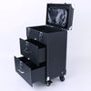 Professional Cosmetic Trolley Make-up Artist Organizer Box Tool Nails Storage