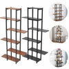 6 Tier Bookshelf Bookcase Plant Stand Industrial Storage Display Shelving Unit