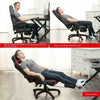 Racing Gaming Chairs with Footrest Office Computer Desk Chair Swivel Car Leather